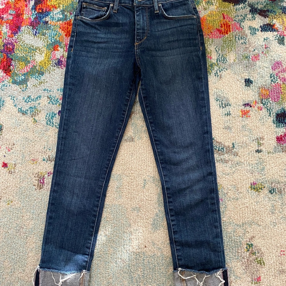 Joe Jeans dark wash crop size 24